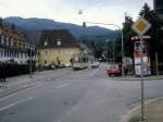 Freiburg im Breisgau VAG SL 2 (GT4 112) Gnterstal, Klosterplatz am 29.