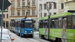 In einer Stadt wie Görlitz werden bei baustellenbedingter Eingleisigkeit keine Baustellensignale aufgestellt, denn es kommt noch die klassische Stabübergabe zum Einsatz.