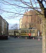 Am 7.Mrz 2008 fanden in Grlitz Filmdreharbeiten statt. Zu diesem Zweck kam auch eine am 10.12.2007 nach Grlitz berfhrte MAN-Straenbahngarnitur der Kirnitzschtalbahn zum Einsatz.
