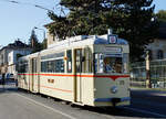 90 Jahre Thüringerwaldbahn.
125 Jahre Strassenbahn Gotha.
Am 21. September 2019 feierte Gotha das Doppeljubiläum 90 Jahre Thüringerwaldbahn und 125 Jahre Strassenbahn Gotha. Das grosse Fest mit den vielen Besuchern fand bei der Wagenhalle statt wo auch getanzt wurde. Beim Tramcorso und den Sonderfahrten stand der Gastriebwagen 23 aus Nordhausen im Mittelpunkt.
Foto: Walter Ruetsch