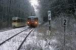 Tw 215  bei Waltershausen  25.01.14 