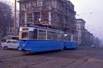 Gotha 35 + 95, Bahnhofstraße, 26.02.1991.