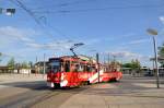 Straenbahn Wagen 310 an der Haltestelle Hauptbahnhof (02.06.2012)
