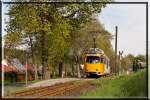 TW 522 der Gothaer Waldbahn am 02.05.2015, hier zusehen in Tabarz