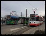 Deutschland - Halberstadt, Halt Hauptbahnhof, 12.02.2011