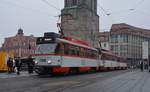 01.02.2017, Halle (Saale), Marktplatz.