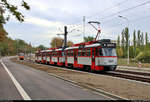 50 Jahre Tatrawagen in Halle (Saale)  Anlässlich ihrer 50-jährigen Betriebszugehörigkeit im halleschen Straßenbahnnetz veranstalten die Halleschen Straßenbahnfreunde e.V.