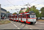 50 Jahre Tatrawagen in Halle (Saale)  Anlässlich ihrer 50-jährigen Betriebszugehörigkeit im halleschen Straßenbahnnetz veranstalten die Halleschen Straßenbahnfreunde e.V.