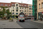 50 Jahre Tatrawagen in Halle (Saale)  Anlässlich ihrer 50-jährigen Betriebszugehörigkeit im halleschen Straßenbahnnetz veranstalten die Halleschen Straßenbahnfreunde e.V.