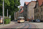 25 Jahre Historisches Straßenbahndepot Halle (Saale)

Auch Gothawagen T57, Wagen 523, rückt wenige Minuten später mit Fahrgästen in der Seebener Straße aus und stattet den Straßen der Altstadt von Halle (Saale) einen Besuch ab.

🧰 Hallesche Straßenbahnfreunde e.V.
🕓 19.6.2021 | 11:35 Uhr