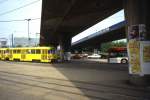 Halle Riebeckplatz/Hauptbahnhof Mitte der 90 ziger Jahre.