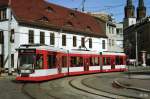 MGT6D 608 auf dem Hallorenring/Klausbrcke (8. Mai 2005)