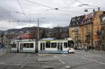 Jena - JeNah/Linie 1 - 619 bei Hst. Am Paradiesbahnhof am 26.03.2009