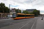 VBK Stadler Citylink Wagen 337 am 20.08.20 in Karlsruhe Hbf Vorplatz 