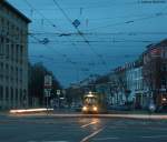 VBK 199 auf Sonderfahrt anlsslich der TSNV JHV an der Oberpostdirektion 20.3.10