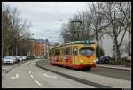 Wagen 202 ist nach einem kleinerem Unfall nun ohne Nebelscheinwerfer unterwegs. Dieses Verfahren nenne ich  Facelifting . ;-) Aufgenommen am 14.01.11.