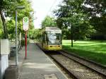 Am 10.09.2010 hat VBK Tw 247 sein berlandziel Rappenwrt erreicht um bald wieder in Richtung Hauptbahnhof aufzubrechen.