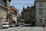 Durch die Altstadt von Karlsruhe-Durlach -

Die Einfahrt in den Durlacher Schlossplatz aus Richtung Turmberg. 

24.05.2006 (M)