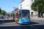 KVG 8NGTW Wagen 616 als Linie 2 am 24.07.19 in Kassel 
