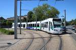 RegioTram Alstom RegioCitadis Wagen 707 am 24.07.19 in Kassel