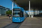 KVG Bombardier Flexity Classic Wagen 653 am 14.05.22 in Kassel