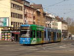 Stra�enbahn Kassel | Bomardier Flexity Classic / NGT8 TW651 am Stern (7.3.2026)