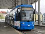 Stra�enbahn Kassel | Bombardier Flexity Classic / NGT8 TW665 als Linie 3 an der Haltestelle Bahnhof Wilhelmsh�he (20.4.2024)