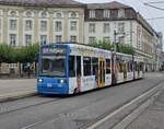 Der 8ZNGTW TW 632 fuhr auf der Linie 5/1 nach Vellmar.