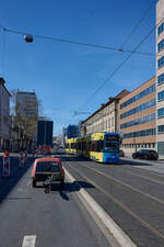 Im April 2026 endeten die Kasseler Stra�enbahnlinien 5 und 6 bereits .