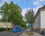 Die NGT6C waren zwischen 1990 und 94 die ersten Niederflurwagen, die in Kassel beschafft wurden.