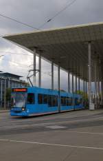 Momentaufnahme der Linie 1 am 25.8.2012, Bahnhof Wilhelmshhe.
