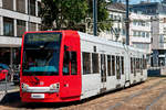 Der Fahrschulwagen mit der Wagennummer 4028. Aufgenommen am 24.7.2019.