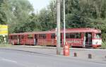 Köln-KVB SL 2 (DÜWAG-GT8 3862) Benzelrath am 31.