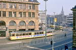 Krefeld 828, Bahnhofsplatz, 16.03.1986.