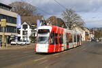 Strassenbahnwagen 615
Linie 043 
Uerdingerstrasse 
2/4/2022
