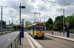 Leipzig LVB SL 11E (T4D-M1 (LVB-Typ 33h) 2161 + NB4 (LVB-Typ 68) 9xx) Eutritzscher Straße (Hst.