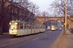 Leipzig 1212 + 921, Wahren, Georg Schumann Straße, 01.03.1991.