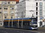 1213 der Leipziger Verkehrsbetriebe am 17.04.2022 nahe Goerdelerring.