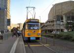Modernisierter Tatra-Zug mit Tw 2177 der Linie 7 , Leipzig 2005