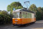 Der Straenbahn-Fahrschul-Triebwagen Nr.5005 (Typ 22s) genannt  Pullmannwagen  der Leipziger Straenbahn, gebaut 1925 in der Dessauer Waggonfabrik, ist seit kurzem im Schkeuditzer Straenbahndepot beheimatet.