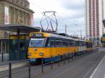 Leipzig: Straenbahnlinie 11E nach Wahren am Hauptbahnhof.(25.8.2010)