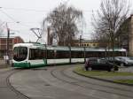 RNV Bombardier Variobahn (RNV6) (ex VBL) 2215 in Ludwigshafen Luipolthafen am 28.03.15