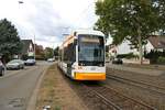MVG Stadler Variobahn 227 am 22.09.18 in Mainz Gonsenheim 