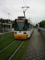 Linie 50 der MVG in Hechtsheim am 02.10.10