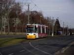 MVG Wagen 202 auf der Linie 50 am 09.01.14 in Mainz