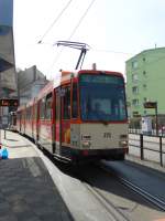 MVG Düwag M8C 271 am 10.04.15 in Mainz 