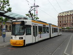MVG Adtranz GT6M-ZR 212 am 11.06.16 in Mainz Hbf