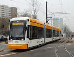 MVG Stadler Variobahn Wagen 234 am 17.12.16 in Mainz Lerchenberg