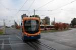 RNV Bombardier Variobahn RNV6 Wagen 4139 Doppeltraktion am 17.10.20 in Mannheim