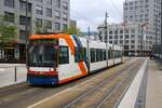 RNV Adtranz GT6N Wagen 5608 am 24.03.24 in Mannheim Hbf